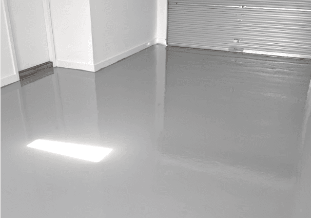 shiny floor